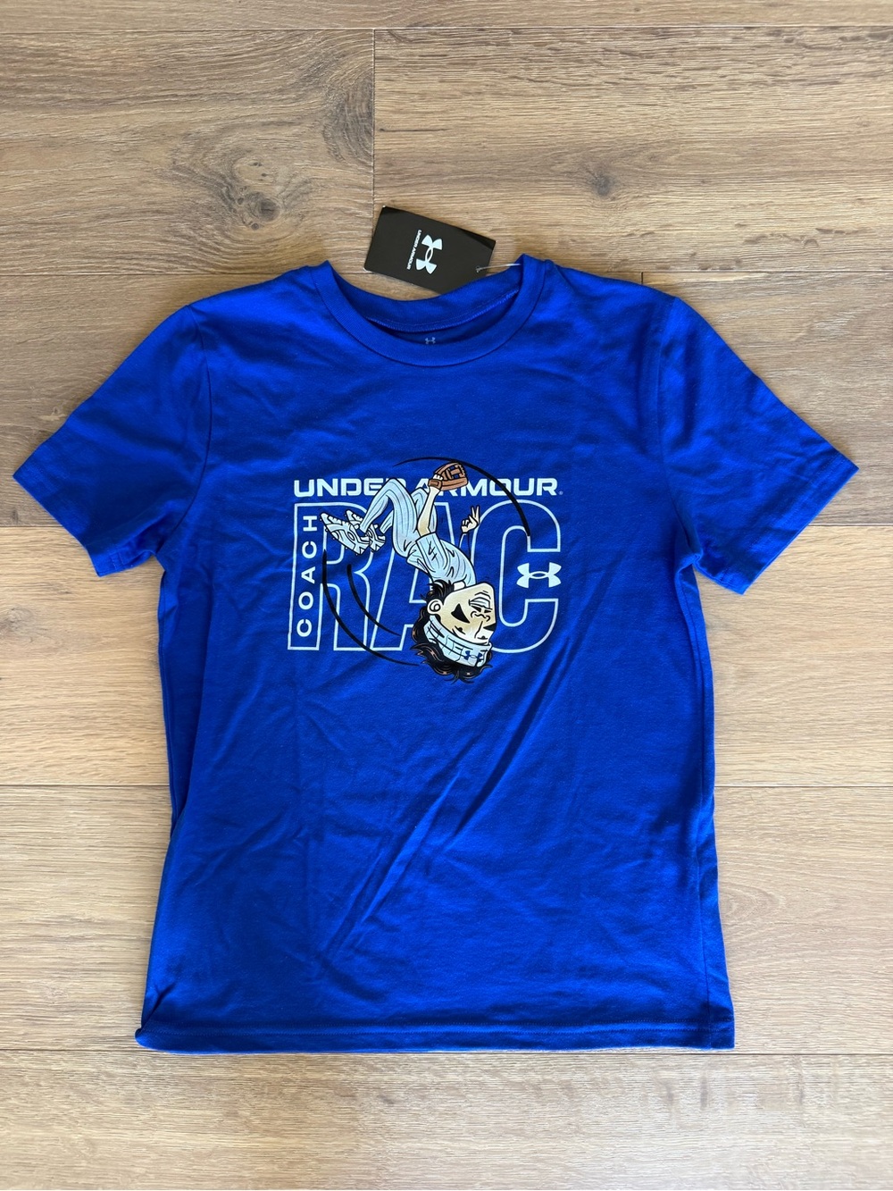 Under Armour Coach RAC Backflip Tee - NEW WITH TAGS